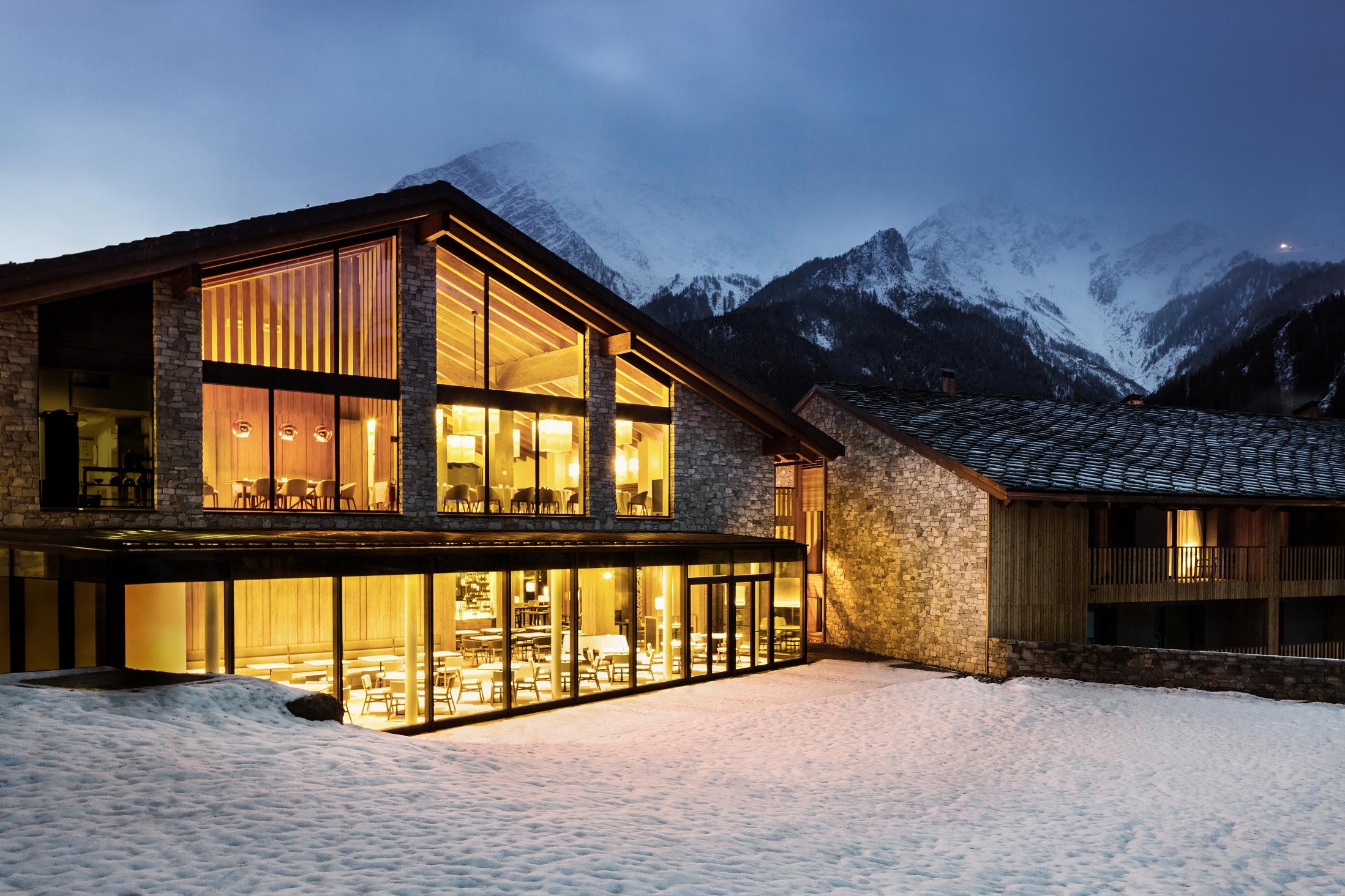 Grand Hotel Courmayeur Mont Blanc, By R Collection Hotels Exterior foto